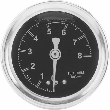 Regulateur De Pression De Carburant - Aluminium - Manometre Integre - Universel - 1 Unite (1/4)