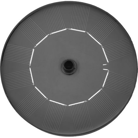 Kit d'accessoires pour fontaine solaire avec pompe et 7 buses pour bain d'oiseaux et jardin. (1/5)