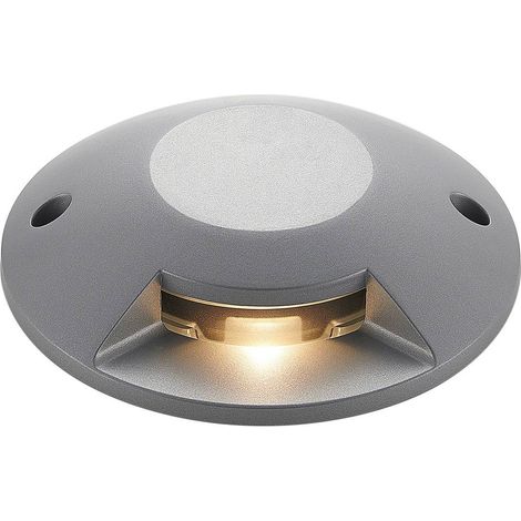 Lucande LED 'Jeffrey' in Grigio da Alluminio