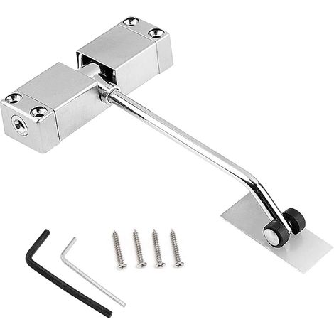 Ferme-porte Automatique - En Acier Inoxydable - Réglage Tension Hexagonal - Pour Porte Jusqu'à 1000 mm - 20 à 40 kg - 1 Pièce (1/5)