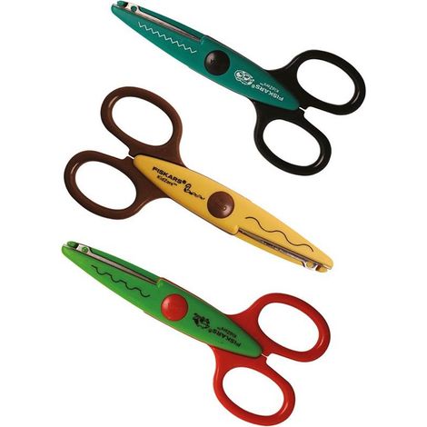 Fiskars Kidzors gezackte Schere, Satz 3 Stück