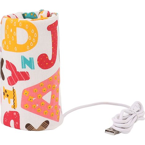 Chauffe-biberon USB, température constante, chauffage rapide, chauffe-biberon isotherme, lettres (1/5)
