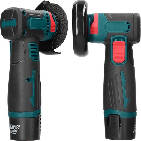 Meuleuse angulaire sans balais 3 pouces, outil électrique multifonction portable, mini meuleuse à batterie au lithium pour couper polir carrelage bois pierre métal (1/5)