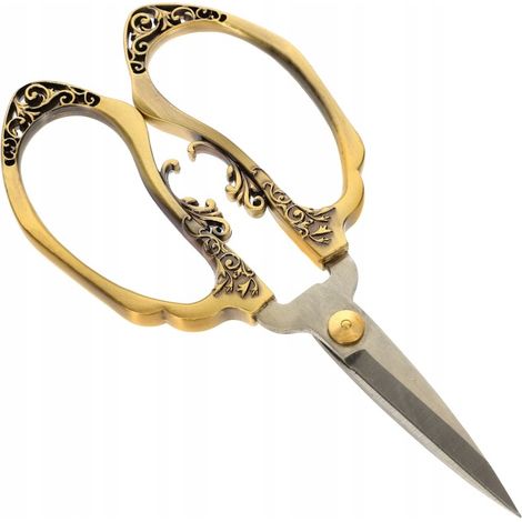 Forbicine da cucito di piccole dimensioni, adatte per ricamo e lavori manuali, realizzate in acciaio inossidabile, disponibili in vari colori. (1/5)