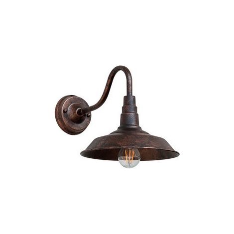 Applique murale vintage "ROC" - Rouille (1/5)