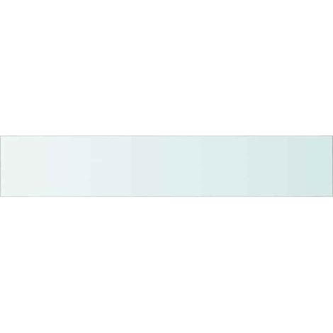 Maison Exclusive - Regalboden Glas Transparent 110 cm x 20 cm (1/3)
