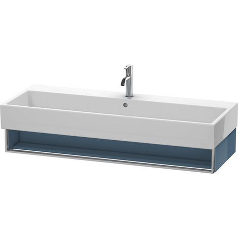 Meuble sous-vasque VERO AIR 155x1184x431mm bleu pierre brillant