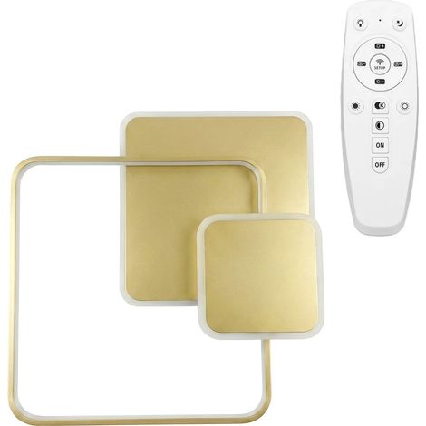 Lampe Toolight App1713-C Gold Led +Remote Control