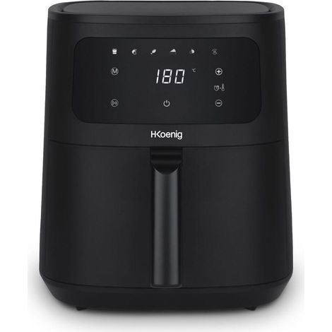 Hkoenig FRY860 Fritteuse Schwarz 6 Liter 1500W