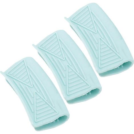 3-teiliges Set Silikon-Topflappen (1/3)
