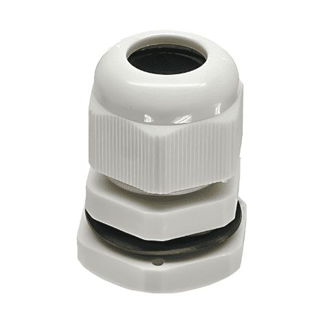 Pressacavo con controdado Ø9/14 passo metrico M25 x 1,5 IP68 FAEG - FG17325