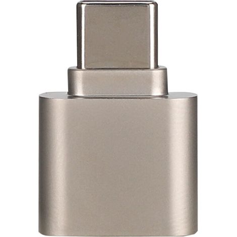 Un lecteur de cartes USB-C plug-and-play avec prise en charge OTG, un adaptateur de lecteur de cartes Type-C avec un porte-clés pour un transport pratique et sécurisé, et un lecteur de cartes Micro SD (1/4)