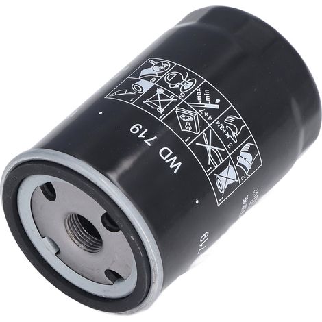 Filtre à huile pour compresseur à vis 7.5KW, compatible WD719, en alliage d'aluminium durable (1/5)