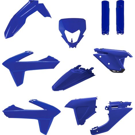 Polisport Sherco Se Sef 25 26 Kit in plastica Blu Resistente