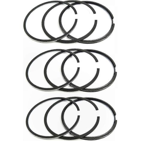 3 Kolbenring-Zylindersätze, 72 mm Durchmesser, passend für Bagger und Traktoren (1/3)