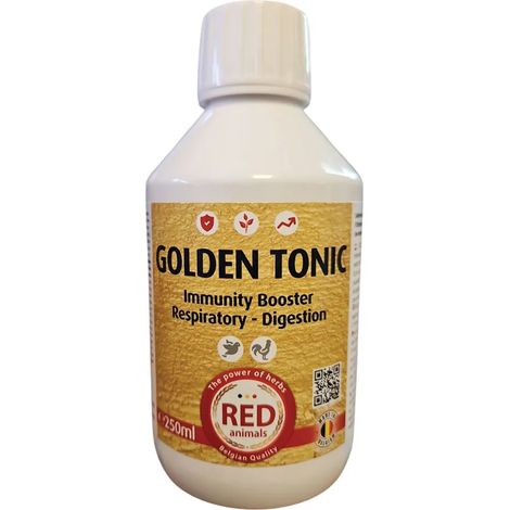 Complément alimentaire pigeons oiseaux et volailles Golden Tonic 250 ml (1/4)