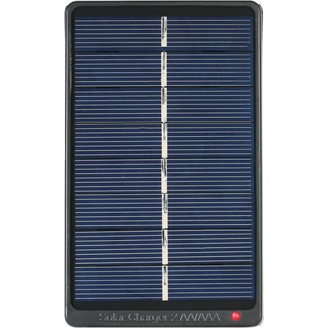 2 AA/AAA Chargeur de piles rechargeables Chargeur solaire 1W 4V Panneau solaire pour le chargement de la batterie (1/5)