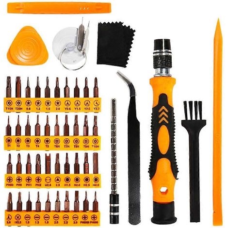 Kit d'outils de réparation pour ordinateur portable, ensemble de tournevis en acier à outils (1/4)