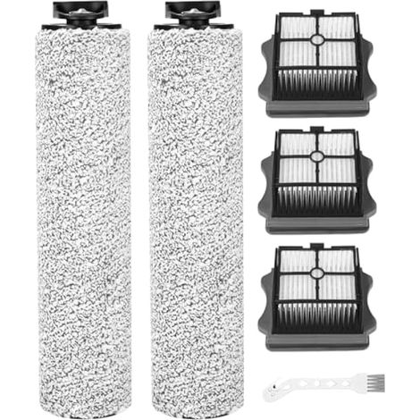 6 rouleaux et filtres pour Tineco iFloor 3/Floor One S3 – 3 filtres HEPA, 2 brosses, 1 brosse de nettoyage (1/5)