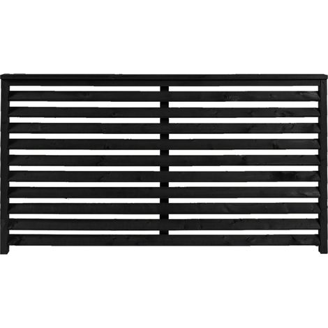 Plus Zaun Koyto 160 x 90 cm RAL 9005 Schwarz