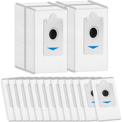 (15 Pièces) X5 Sacs à Poussière de Remplacement Compatibles Avec l'aspirateur Robot X2 X2PRO, Avec Couche de Filtre à Charbon Actif (1/5)