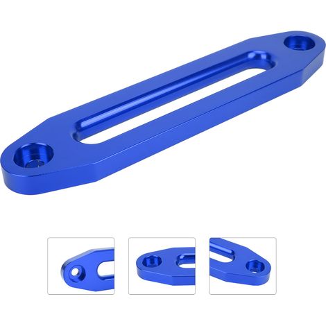 Car Hawse Winches Fairlead 10in/25.4cm Load 8000 to 15000 Pounds Maintenance ReplacementBlue (1/5)