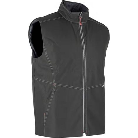 Bodywarmer matelassé noir mixte Cinetic - LMA - Couleur Noir - Taille Vêtement 2XL