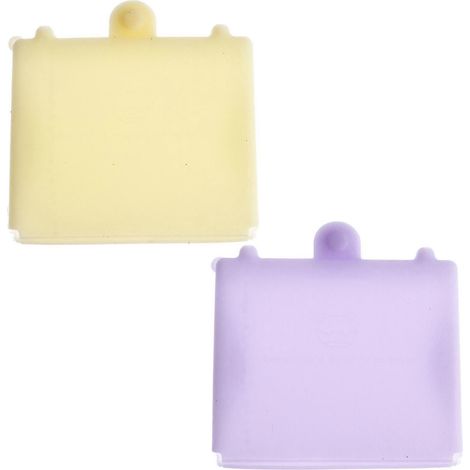 Lot de 2 pinces de rangement portables, pratiques et légères pour masques, comprenant un classeur et un étui de rangement pour masques pour hommes et femmes. (1/2)