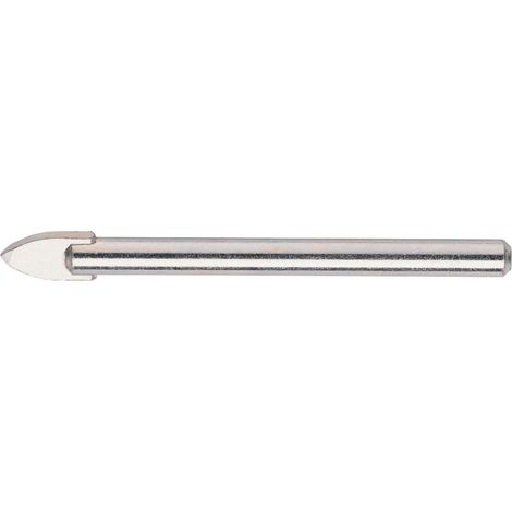 foret cylindrique - pour verre et carrelage - diamètre 6 mm - novipro 400fd06 (1/2)