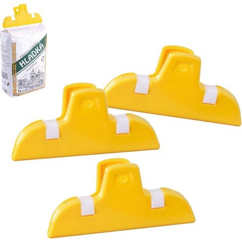 Pinzas para bolsas de especias, 3 unidades.