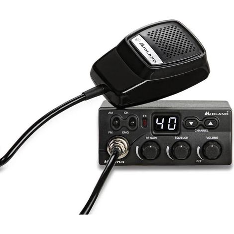 Midland m zero plus, cb funk, am/fm