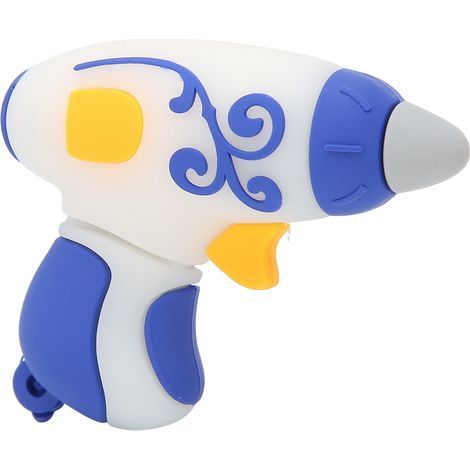 32 GB USB-Stick mit 3D-Cartoon-Pistolenmotiv zum Speichern, Übertragen und Teilen von Daten (1/5)