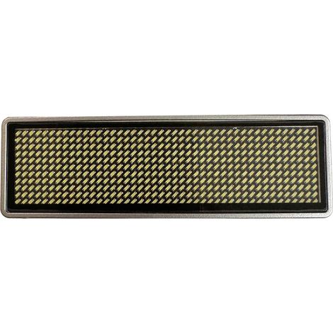 Shenzhen LeSun LED-Namensschild Weiß 44 x 11 Pixel (B x H x T) 93 x 30 x 6 mm 125908 (1/2)