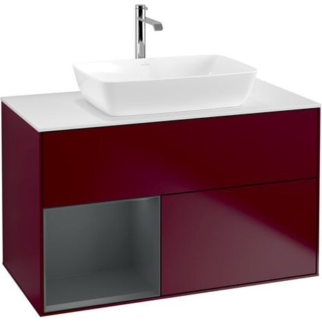 Villeroy & Boch G771HGHB Meuble sous-lavabo Finion G77 (1/2)
