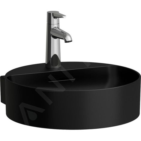 LAUFEN VAL Lave-mains, encastré, 1 trou de robinet, avec (1/3)