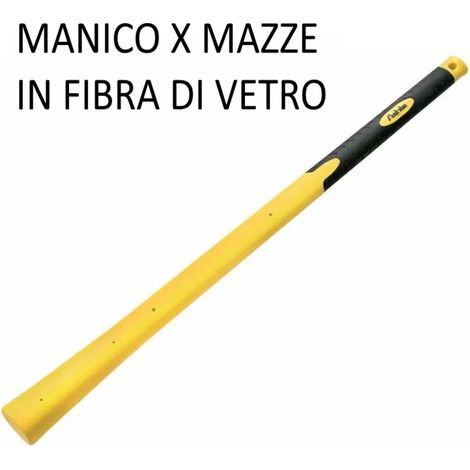 MANICO FIBRA DI VETRO PER MAZZESCURI ASCE 91cm OCCHIO OVALE