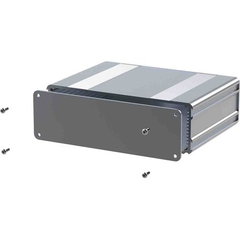 Boîtier d'instrumentation RS PRO en Aluminium anodisé Argent, dim. ext. 220 x 169.8 x 53.8mm ( Prix pour 1 )