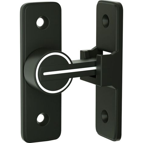 Luminous Sliding Interior Door Lock Latch, 90° Tilt Door Hook Latch, Anti-Theft Hasp Buckle Lock Bolt, for Door, Window (90 Degree)