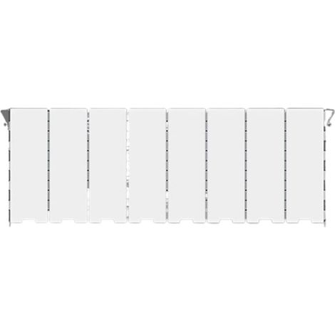 Pare-Vent pour RéChaud De Camping Pare-Brise Pliable for cuisinière à gaz, Camping en Plein air, brûleur de Cuisine, écran Coupe-Vent Aluminium, Four Pique-Nique (1/5)