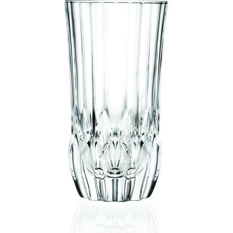 RCR Cristalleria Italiana Adagio - HB - Set da 6 Bicchieri Long Drink in Vetro