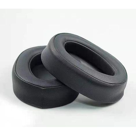 Convient aux coussinets d'oreille de rechange et de réparation pour le casque Sony MDR-100ABN. Cuir protéiné et élasthanne (couleur titane). Idéal pour le sport et l'apprentissage. (1/5)