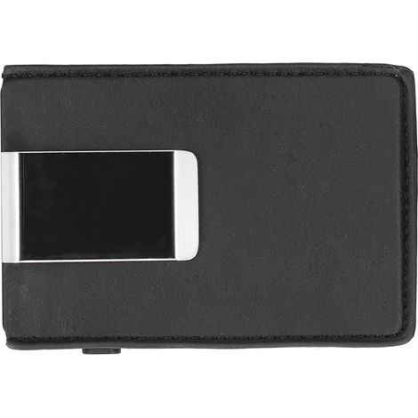 Porte-cartes de crédit automatique, étui à cartes innovant, organisateur de sac pour voyage et affaires, Noir X-67 (1/5)