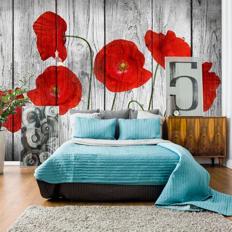 Fotomurale - Tale of Red Poppies - 100x70 (1/4)