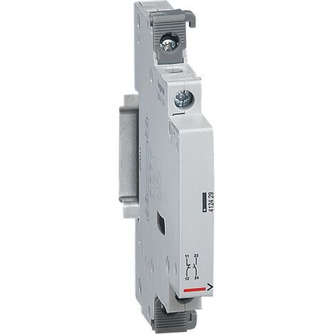 Auxiliaire de signalisation pour télérupteurs et contacteurs 1 module 16A à 25A - contact O+F - 5A 250V - 0,5 module - LEGRAND
