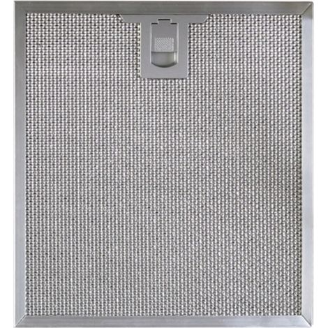 Filtro Aluminio Campana Cata Beta 900X  Medidas 319 x 259 mm  Recambio 02800200  Filtro Antigrasa Metálico con Pestaña