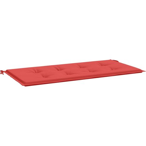 Cuscino per Seduta Cuscino per Panca Rosso 100x50x3 cm in Tessuto Oxford (1/5)