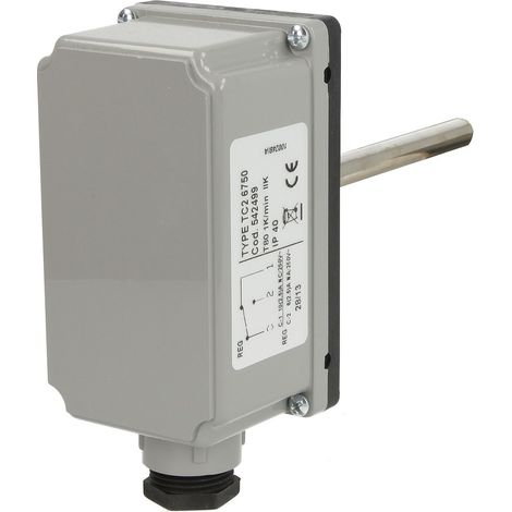 Afriso thermostat à plongeur en boîtier GTT/7 HG 67413, doigt de gant 100 mm