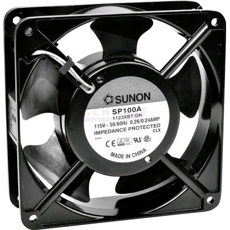 Sunon A2123HST Axiallüfter 230 V/AC 161.36 m³/h (L x B x H) 120 x 120 x 38 mm