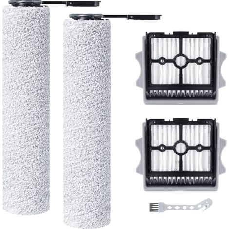 Rouleau de brosse de rechange et Filtre HEPA pour Tineco Floor One Stretch S6/Floor One S7 Stretch Ultra/Switch S6 Stretch/Switch S7 Stretch/S7 Stretch Steam/i6 Stretch/i5 Stretch Aspirateur (1/5)