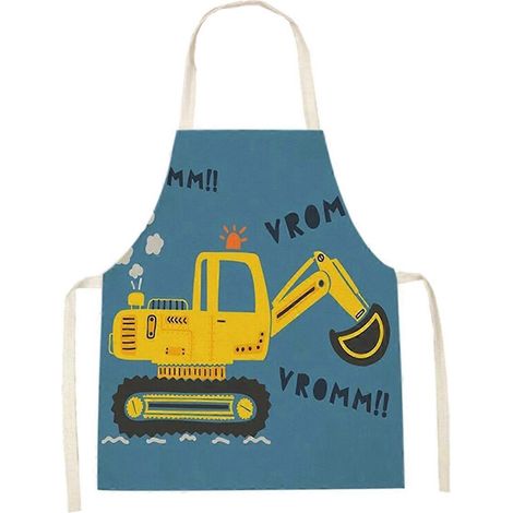 Tablier personnalisé pour enfants Style 9 - Idéal pour la cuisine et la pâtisserie - Cadeaux pour enfants (1/5)